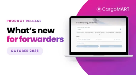 CargoMART Product Release Notes – October 2026